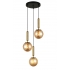 RAVENA LAMPA WISZĄCA    PND-2324-3A BRO+AMB   ITALUX